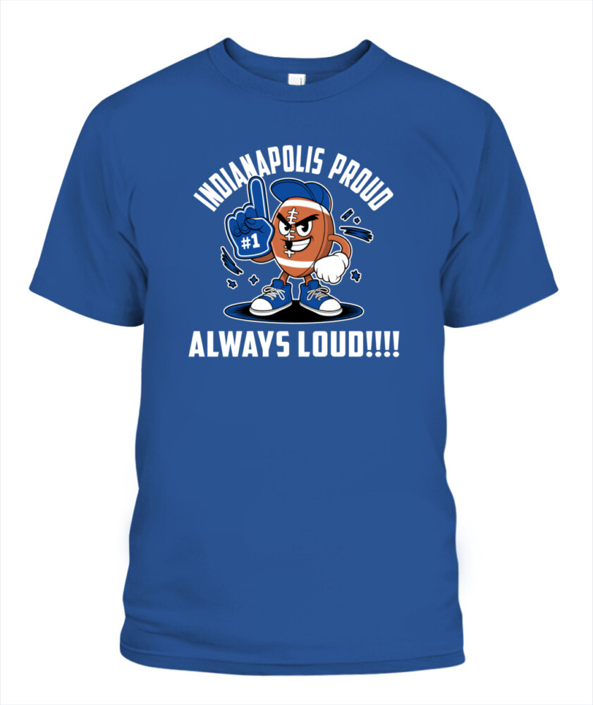 Weprintee Indianapolis Proud 2D Classic Unisex T-Shirt NEW147303