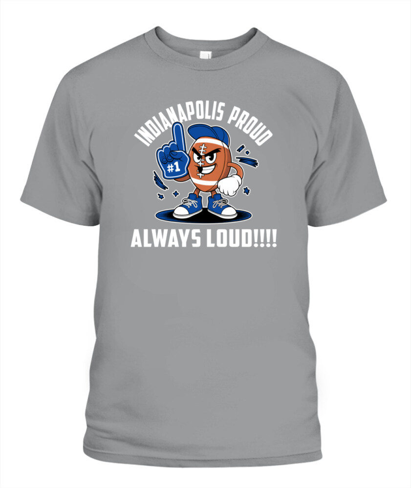 Weprintee Indianapolis Proud 2D Classic Unisex T-Shirt NEW147303