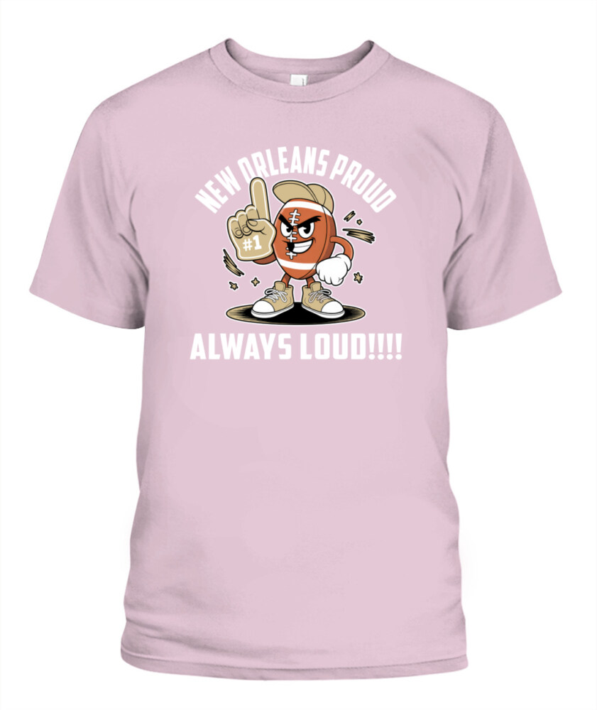 Weprintee New Orleans Proud 2D Classic Unisex T-Shirt NEW147331