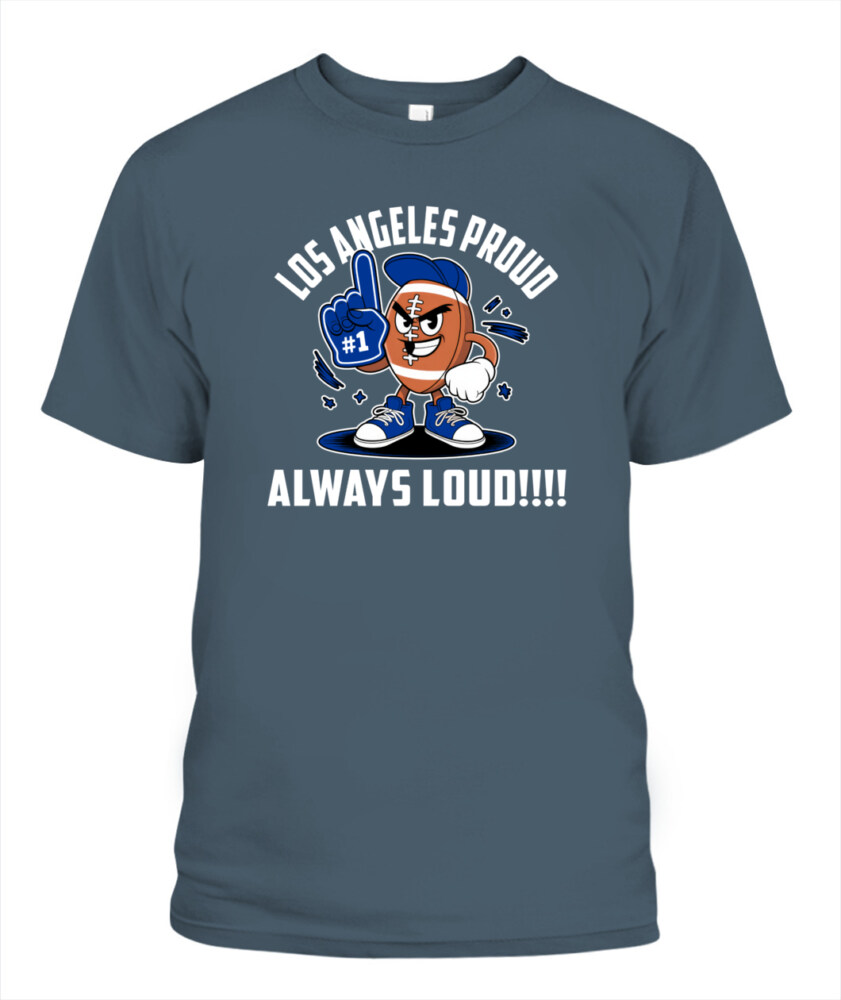 Weprintee Los Angeles Proud 2D Classic Unisex T-Shirt NEW147325