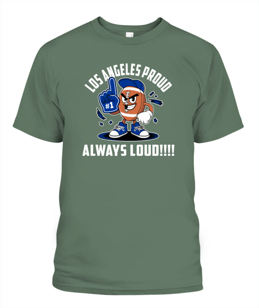 Weprintee Los Angeles Proud 2D Classic Unisex T-Shirt NEW147325