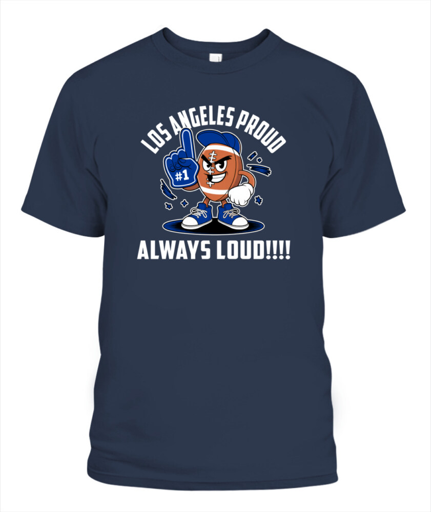 Weprintee Los Angeles Proud 2D Classic Unisex T-Shirt NEW147325