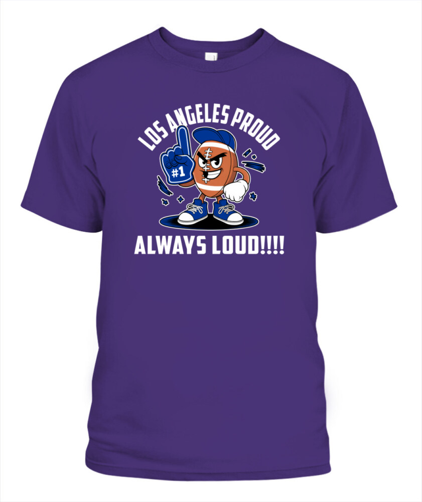 Weprintee Los Angeles Proud 2D Classic Unisex T-Shirt NEW147325