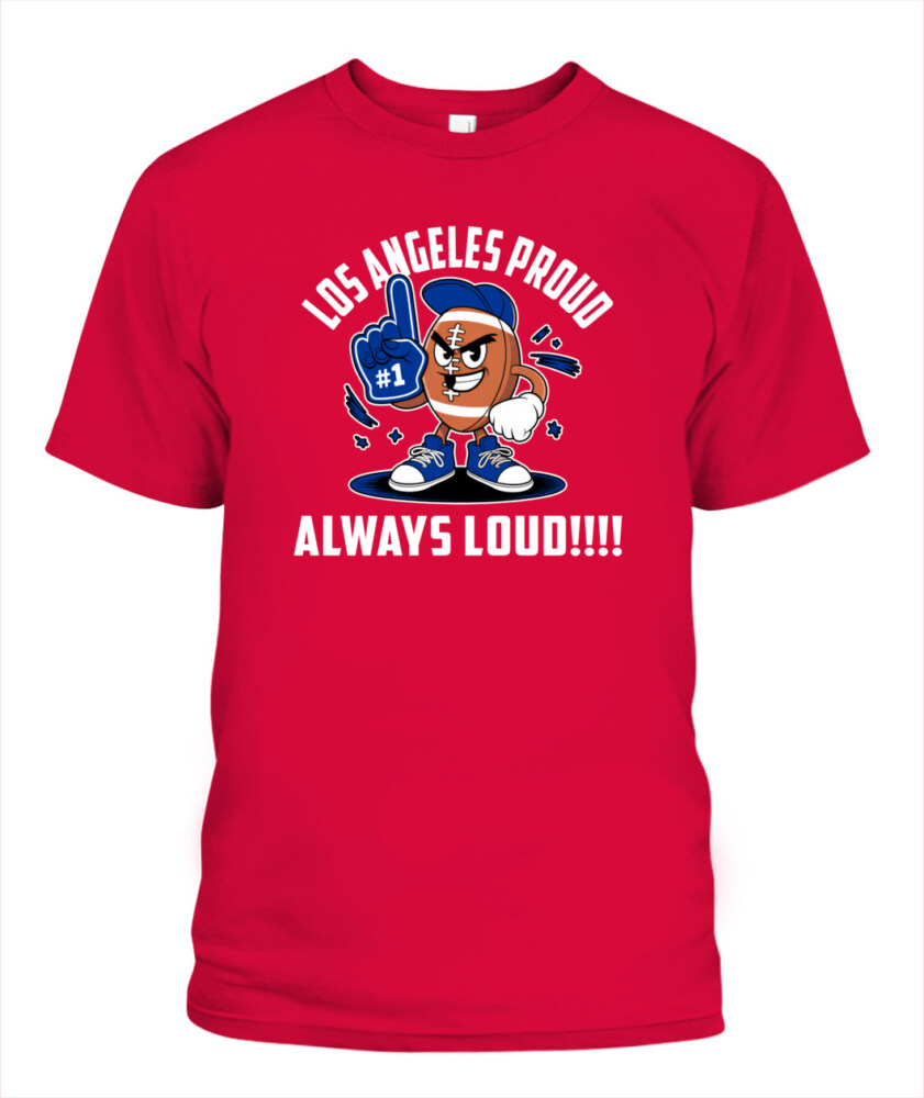 Weprintee Los Angeles Proud 2D Classic Unisex T-Shirt NEW147325
