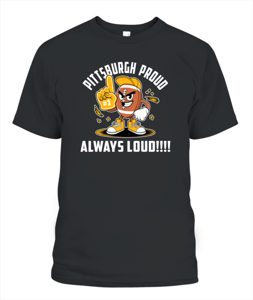 Weprintee Pittsburgh Proud 2D Classic Unisex T-Shirt NEW147302