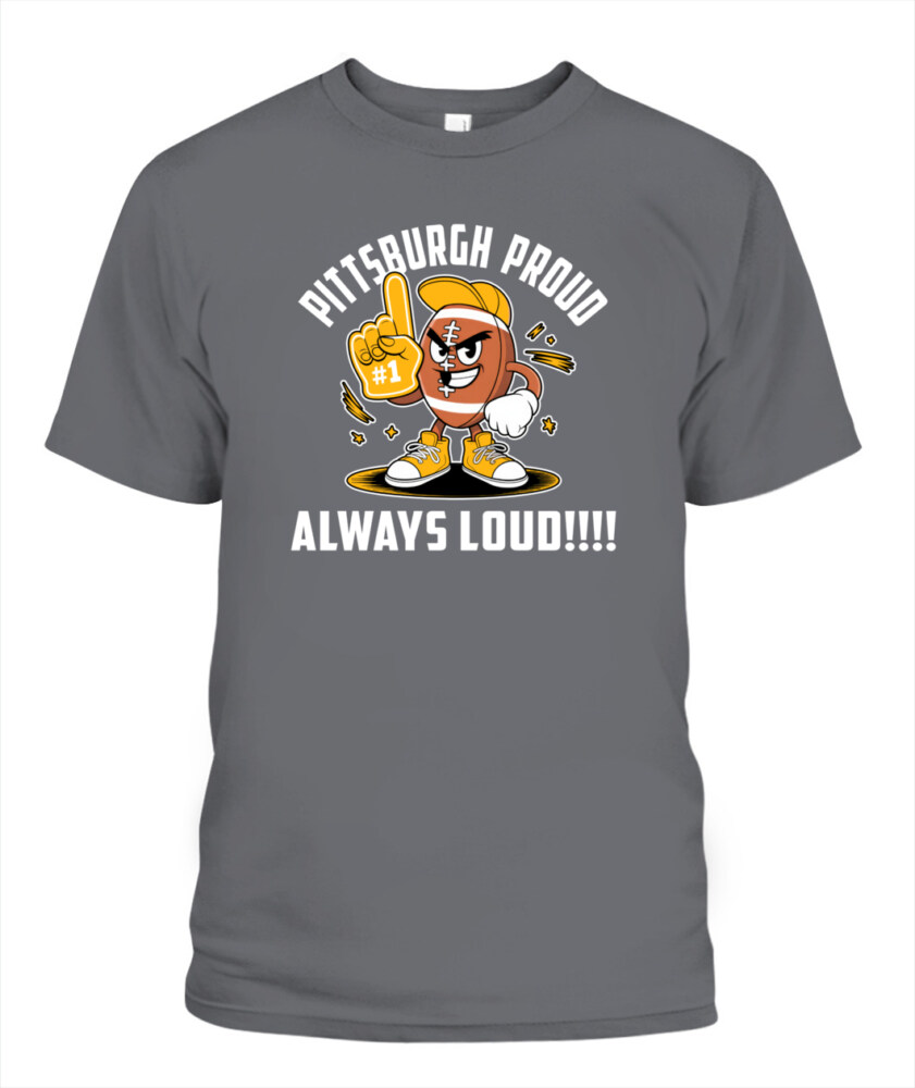 Weprintee Pittsburgh Proud 2D Classic Unisex T-Shirt NEW147302