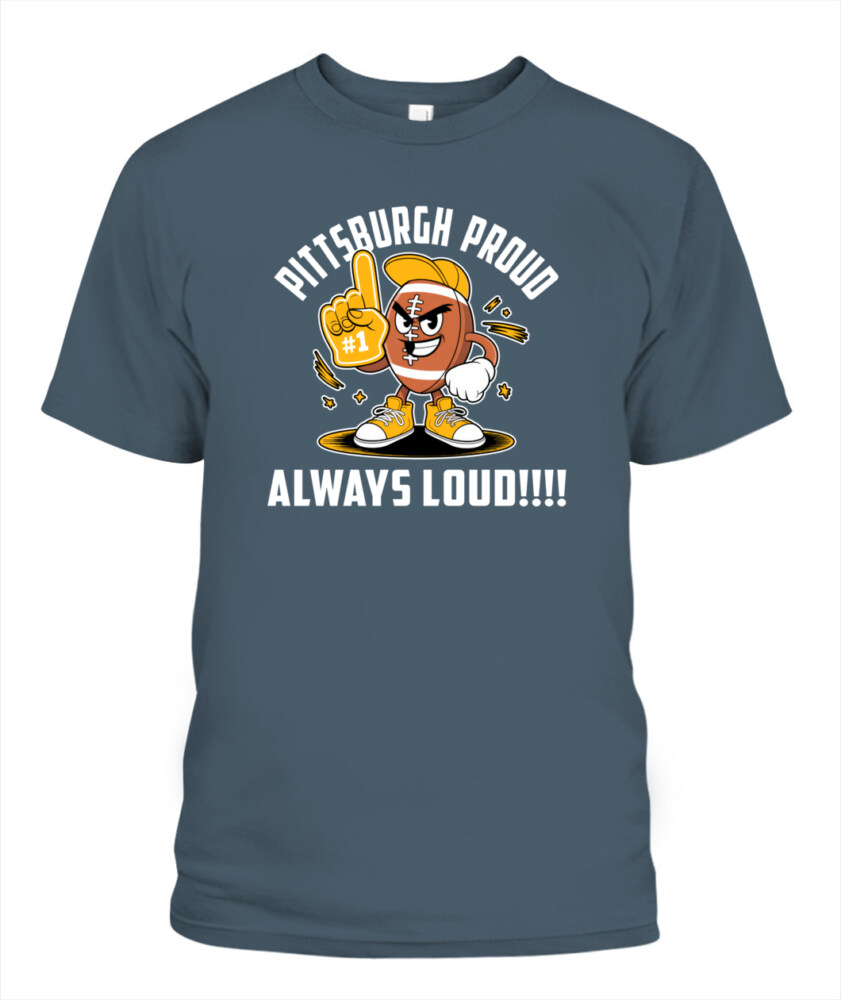 Weprintee Pittsburgh Proud 2D Classic Unisex T-Shirt NEW147302