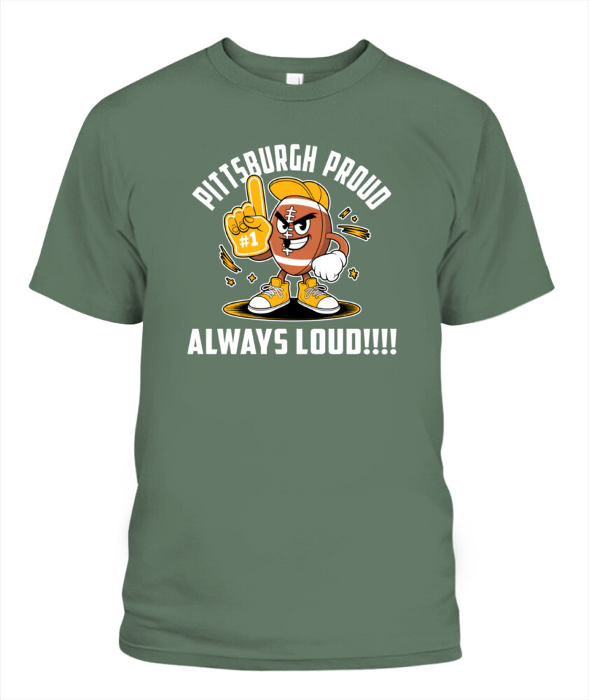 Weprintee Pittsburgh Proud 2D Classic Unisex T-Shirt NEW147302