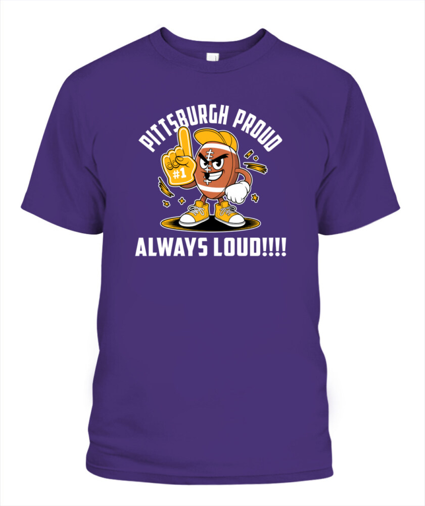 Weprintee Pittsburgh Proud 2D Classic Unisex T-Shirt NEW147302