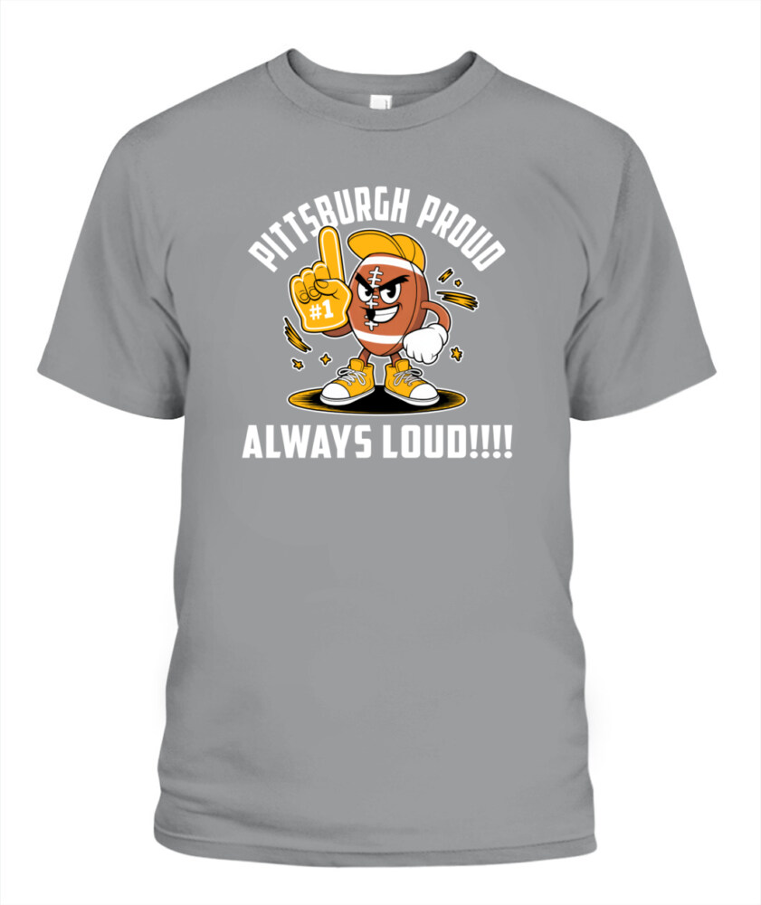 Weprintee Pittsburgh Proud 2D Classic Unisex T-Shirt NEW147302