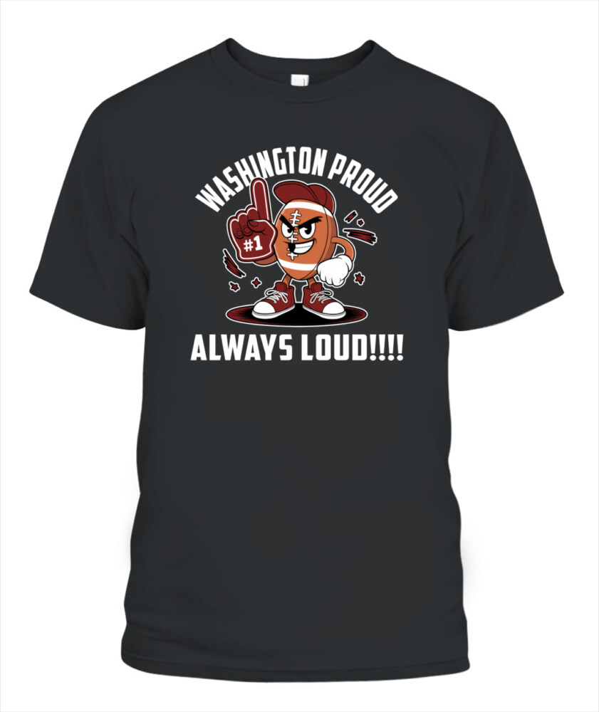 Weprintee Washington Proud 2D Classic Unisex T-Shirt NEW147322