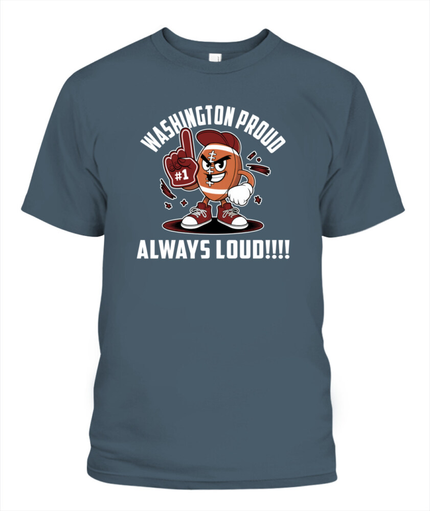 Weprintee Washington Proud 2D Classic Unisex T-Shirt NEW147322
