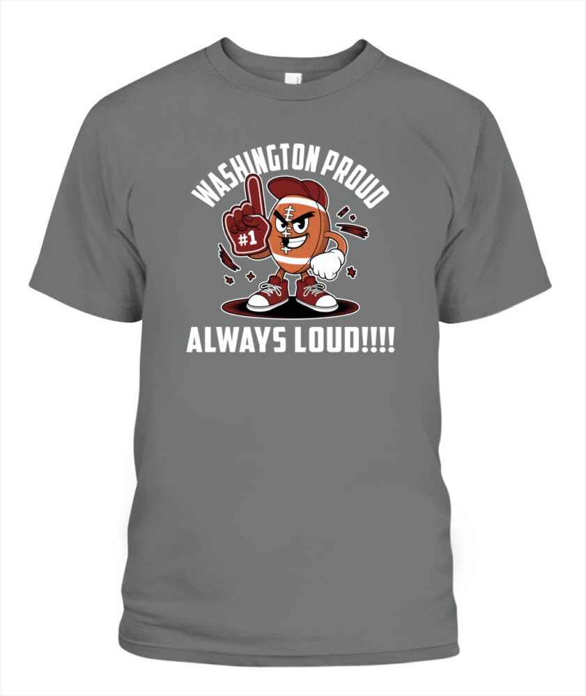 Weprintee Washington Proud 2D Classic Unisex T-Shirt NEW147322