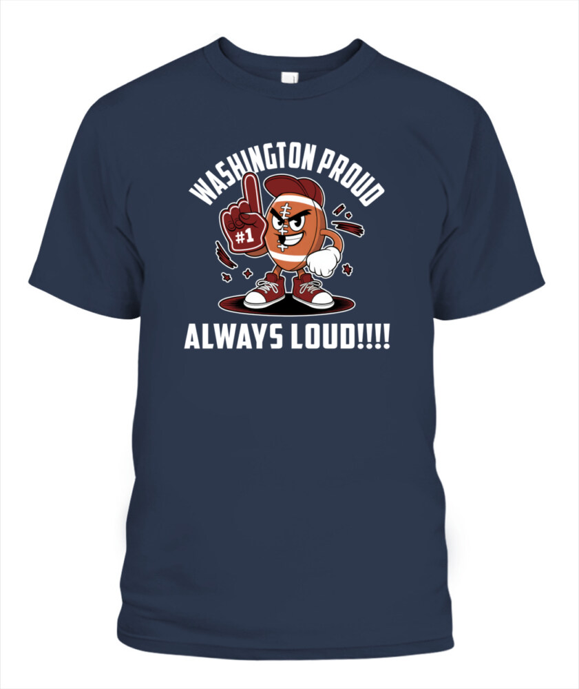 Weprintee Washington Proud 2D Classic Unisex T-Shirt NEW147322
