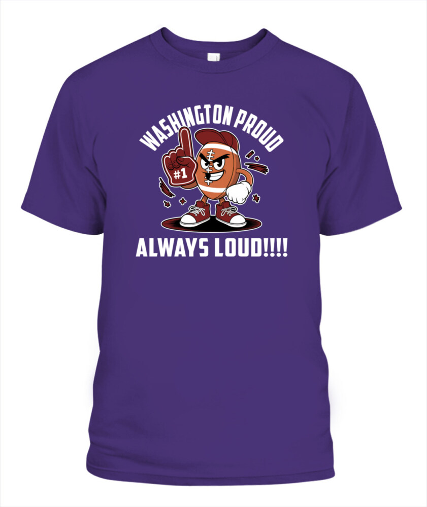 Weprintee Washington Proud 2D Classic Unisex T-Shirt NEW147322