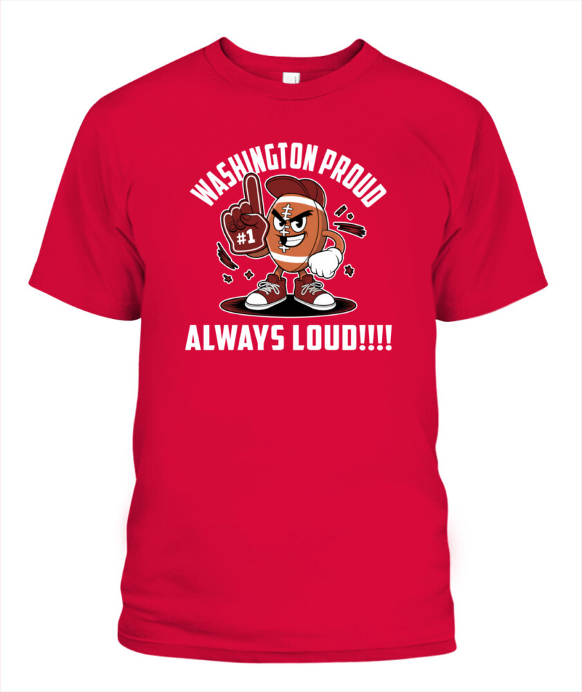 Weprintee Washington Proud 2D Classic Unisex T-Shirt NEW147322