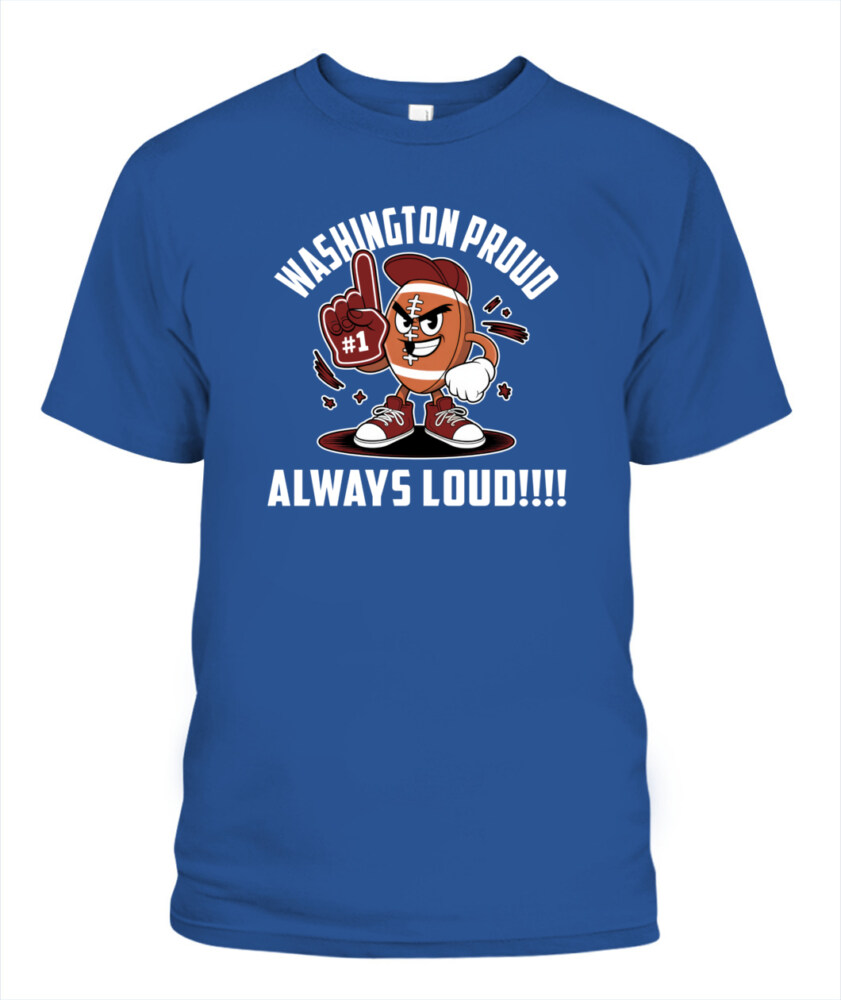 Weprintee Washington Proud 2D Classic Unisex T-Shirt NEW147322