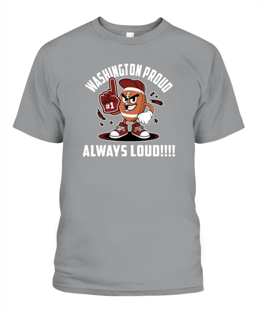 Weprintee Washington Proud 2D Classic Unisex T-Shirt NEW147322