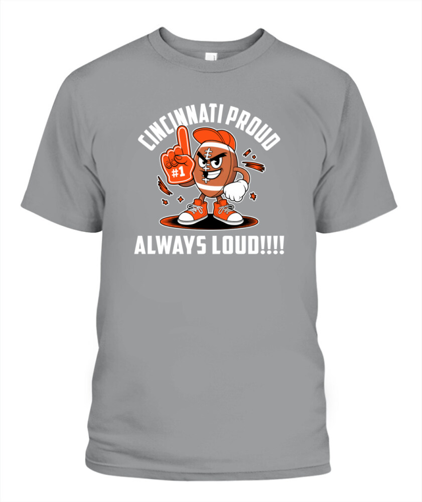 Weprintee Cincinnati Proud 2D Classic Unisex T-Shirt NEW147312
