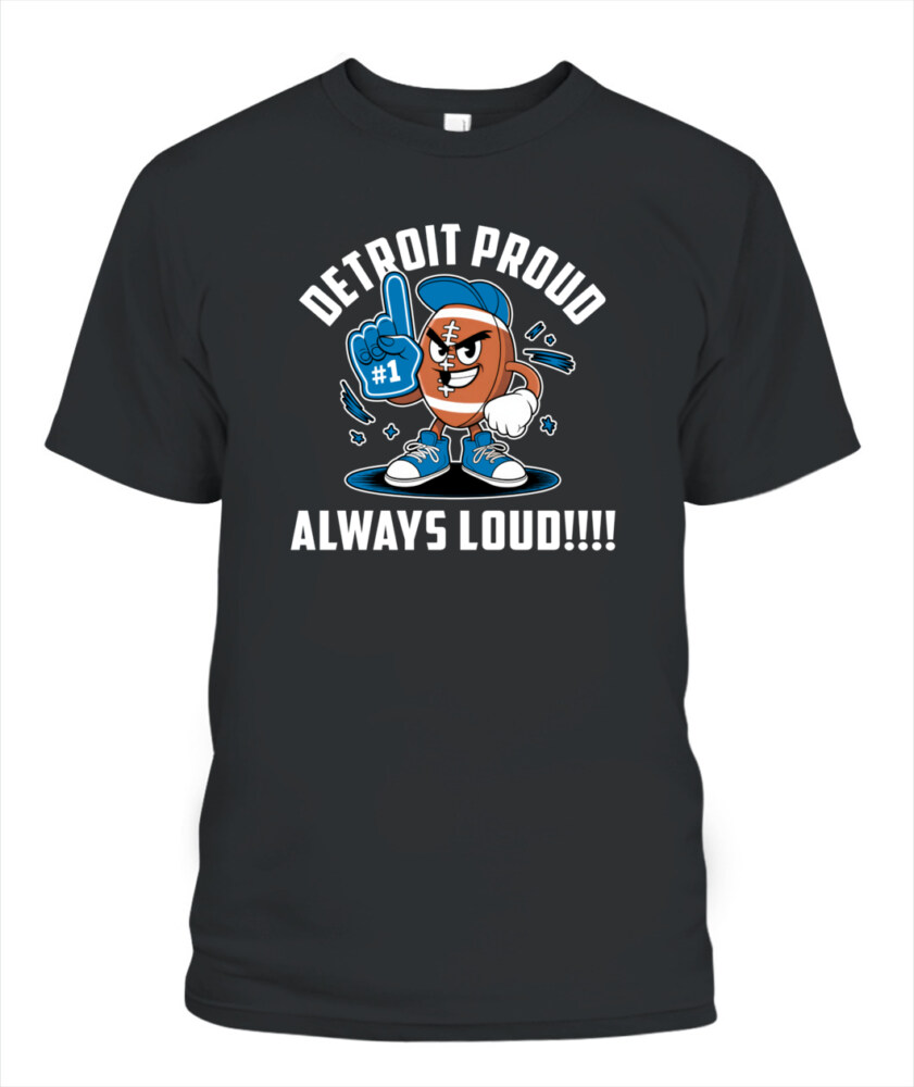 Weprintee Detroit Proud 2D Classic Unisex T-Shirt NEW147323