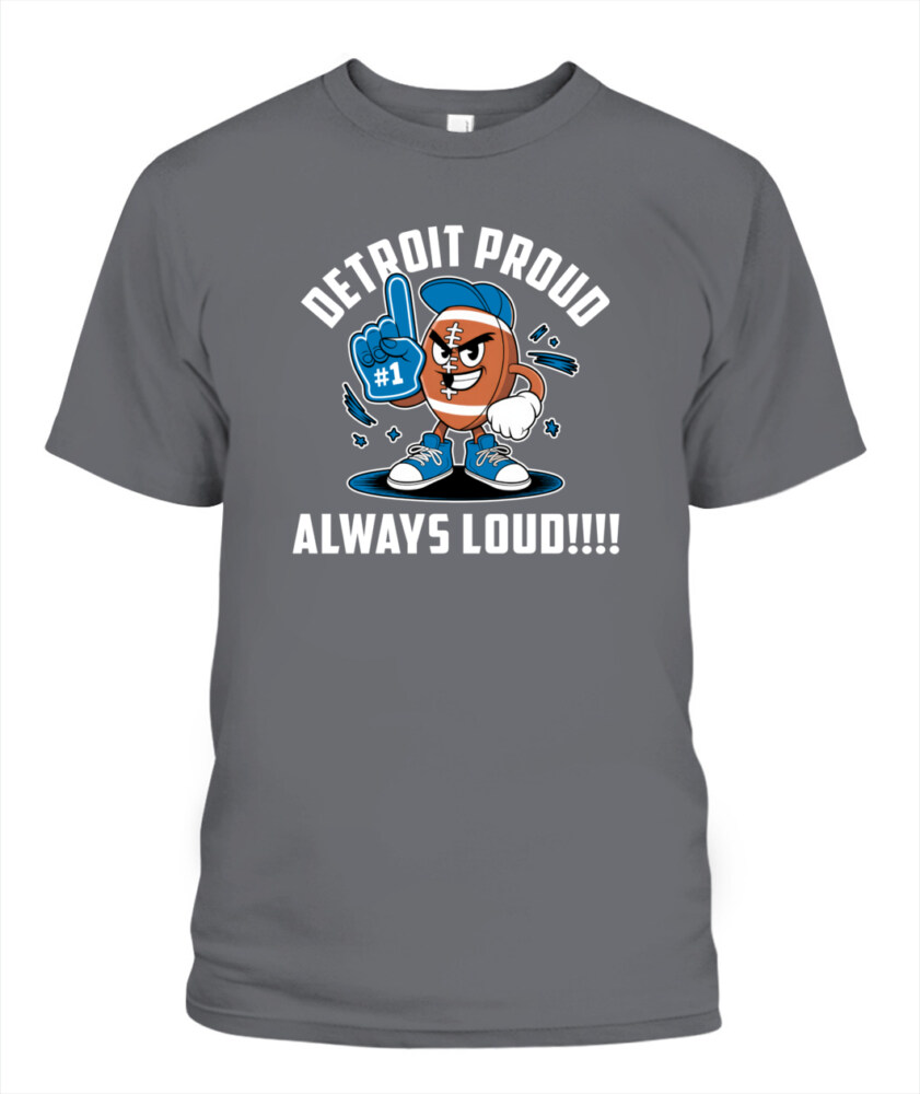 Weprintee Detroit Proud 2D Classic Unisex T-Shirt NEW147323