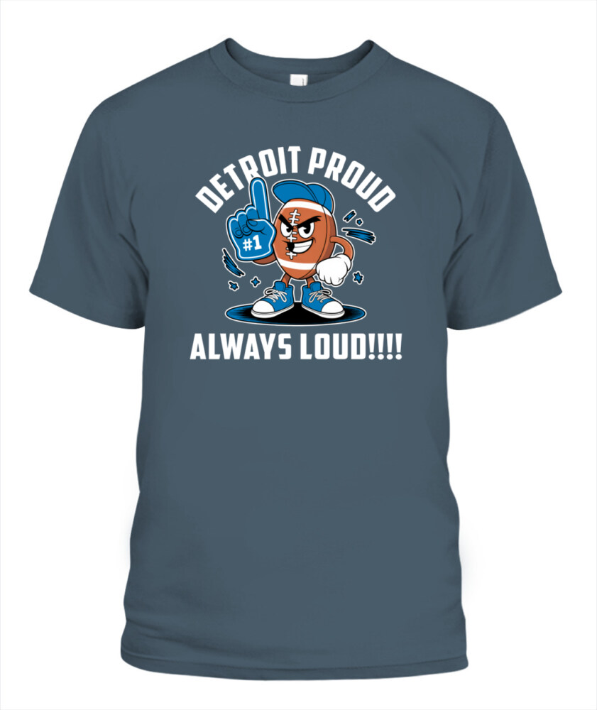 Weprintee Detroit Proud 2D Classic Unisex T-Shirt NEW147323