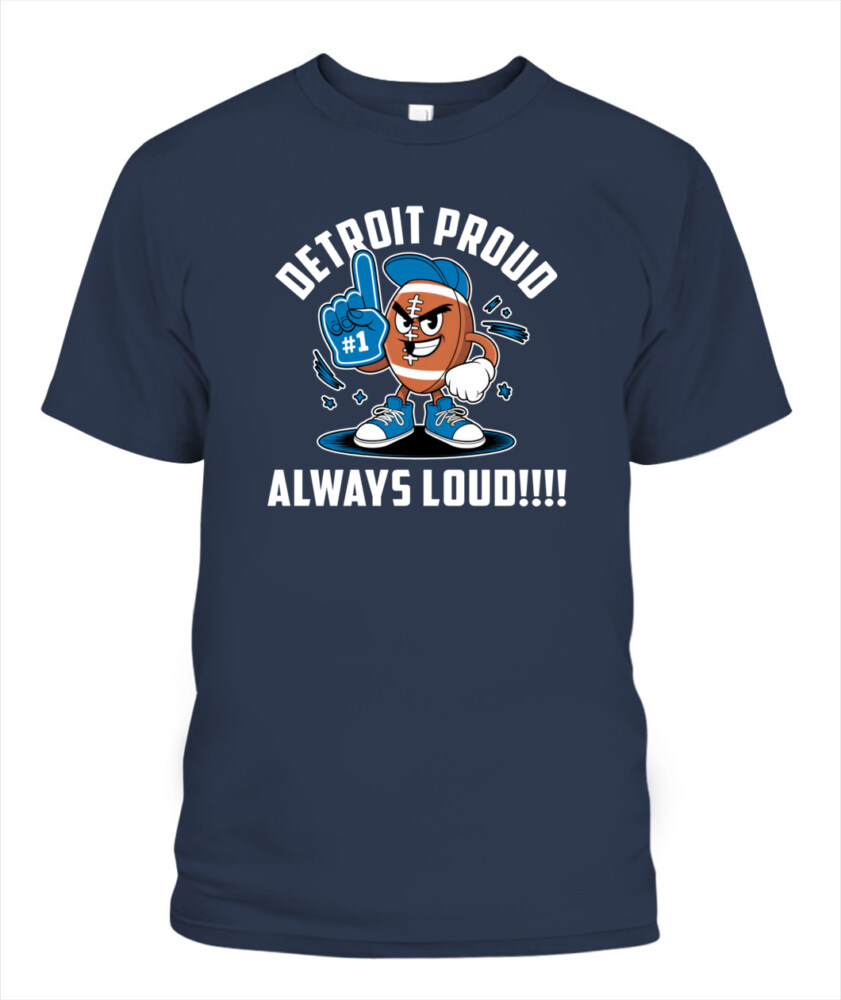 Weprintee Detroit Proud 2D Classic Unisex T-Shirt NEW147323