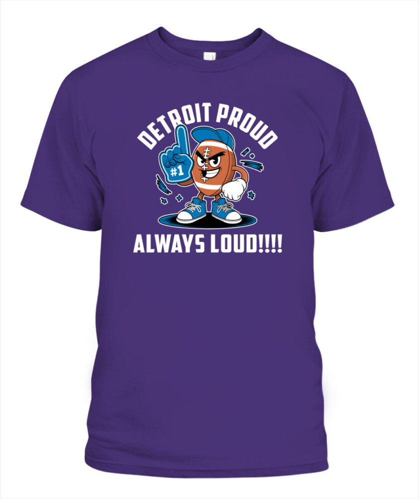 Weprintee Detroit Proud 2D Classic Unisex T-Shirt NEW147323
