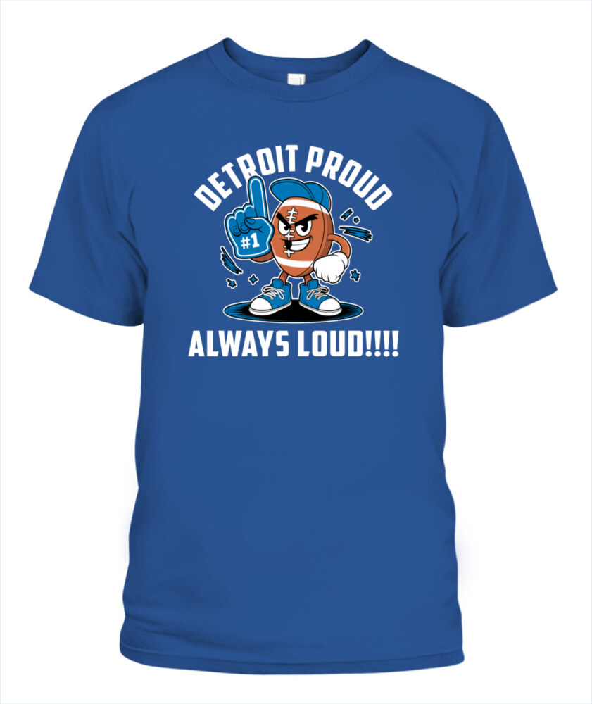Weprintee Detroit Proud 2D Classic Unisex T-Shirt NEW147323