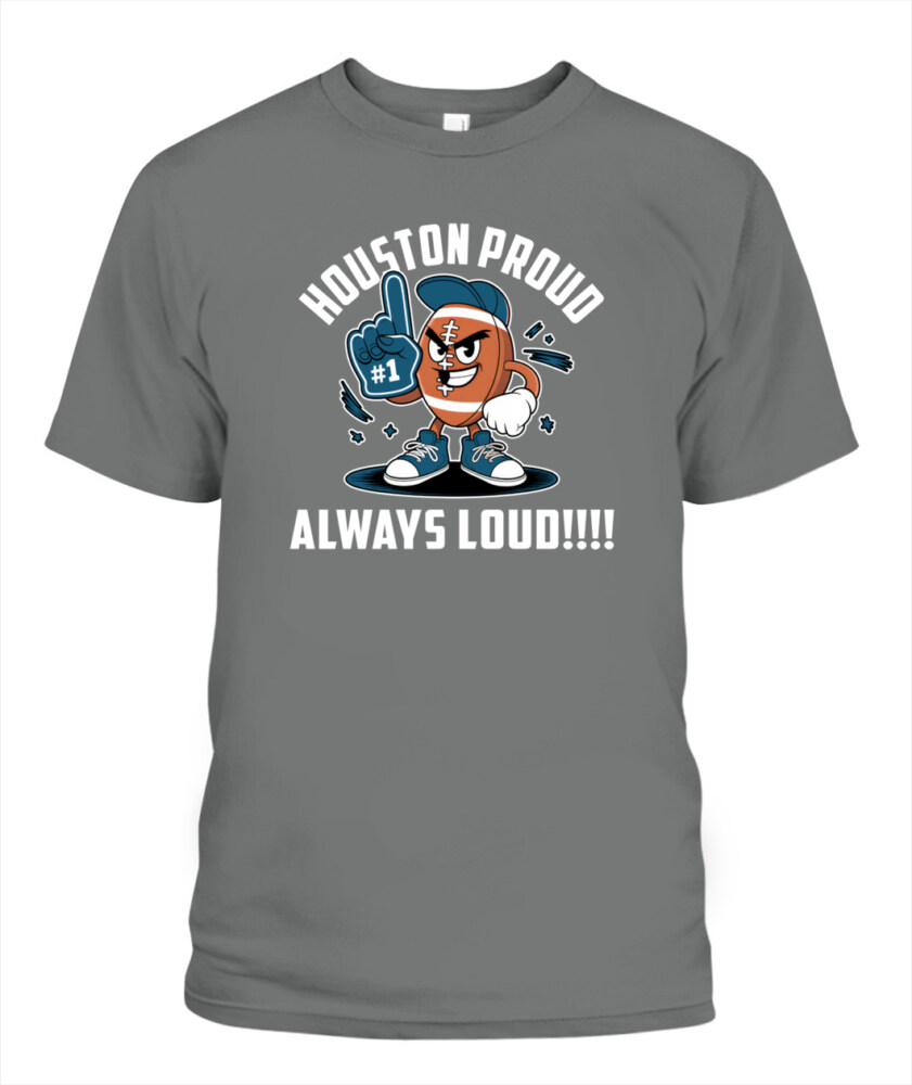 Weprintee Houston Proud 2D Classic Unisex T-Shirt NEW147314
