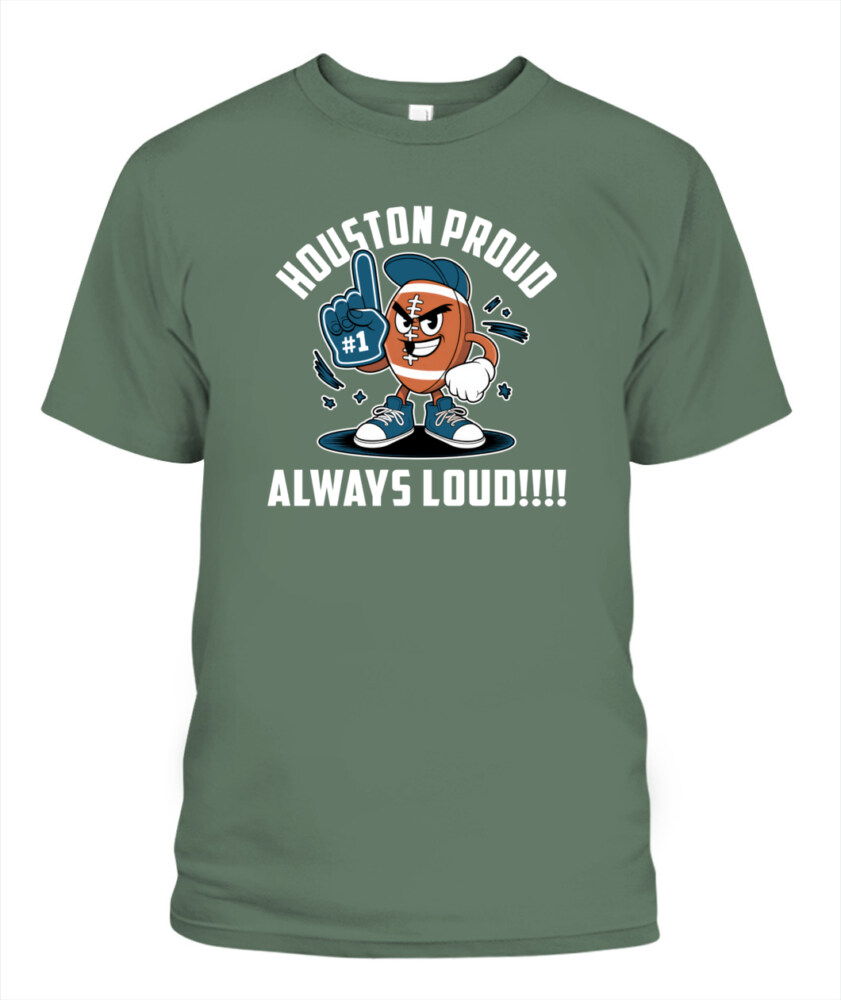 Weprintee Houston Proud 2D Classic Unisex T-Shirt NEW147314