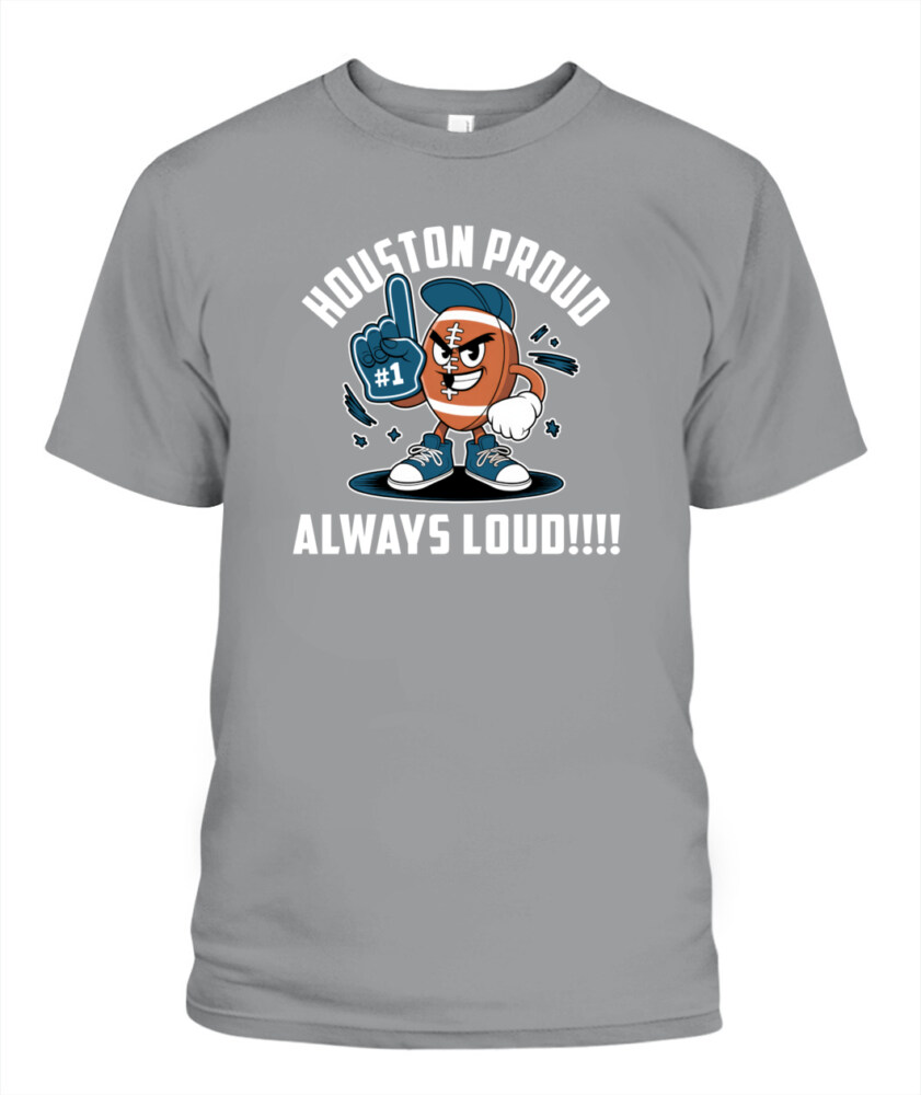 Weprintee Houston Proud 2D Classic Unisex T-Shirt NEW147314