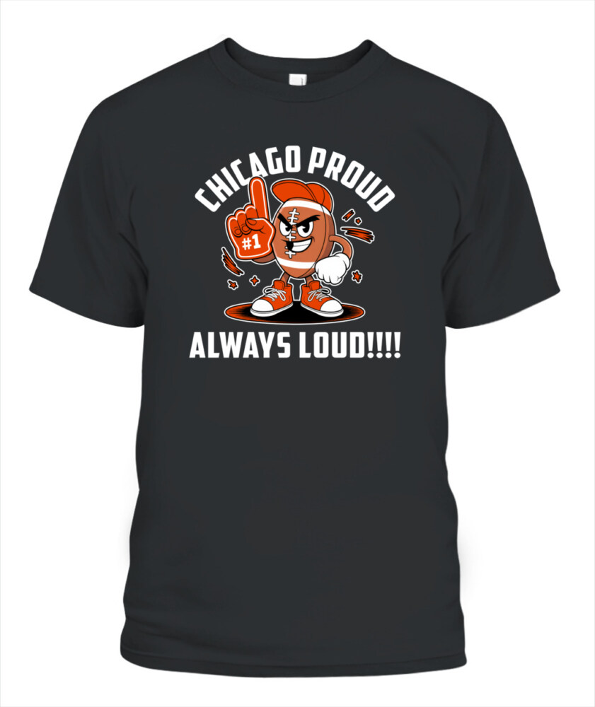 Weprintee Chicago Proud 2D Classic Unisex T-Shirt NEW147319