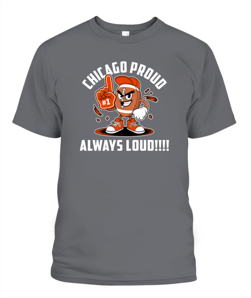 Weprintee Chicago Proud 2D Classic Unisex T-Shirt NEW147319