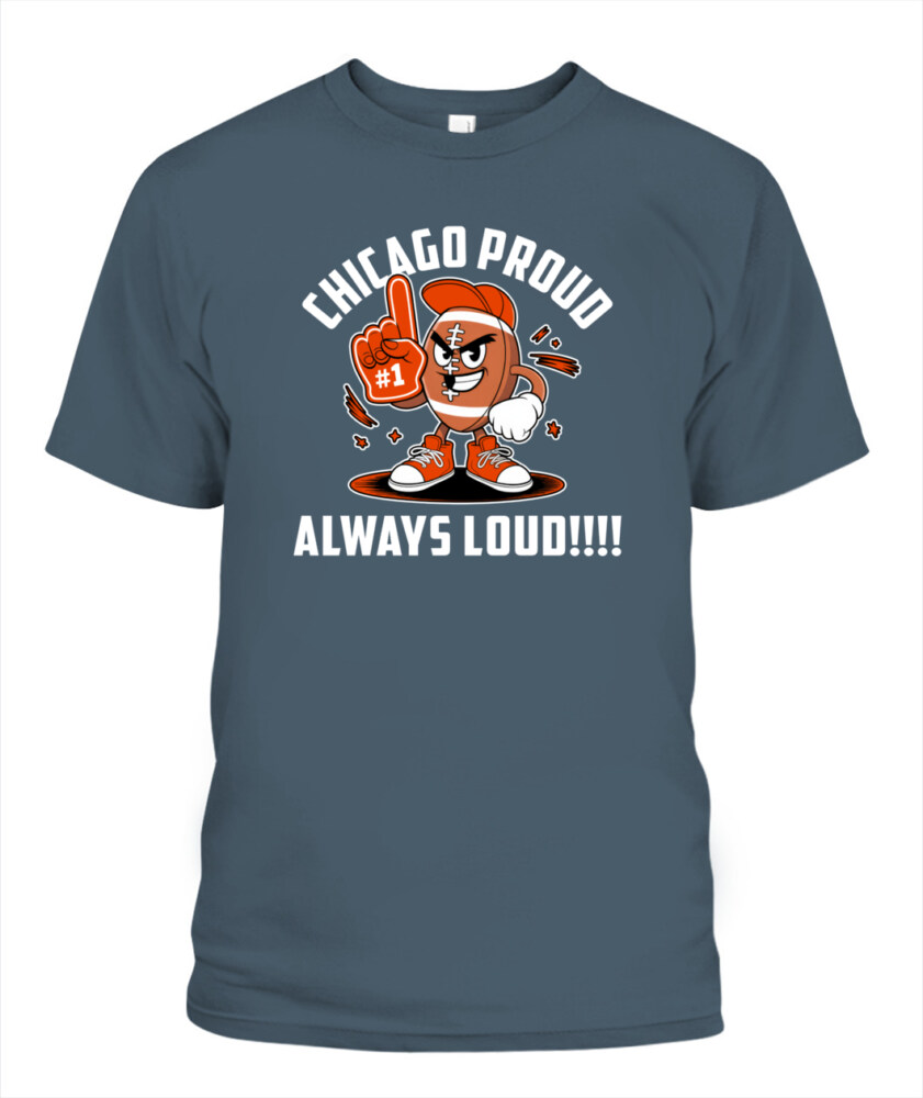 Weprintee Chicago Proud 2D Classic Unisex T-Shirt NEW147319