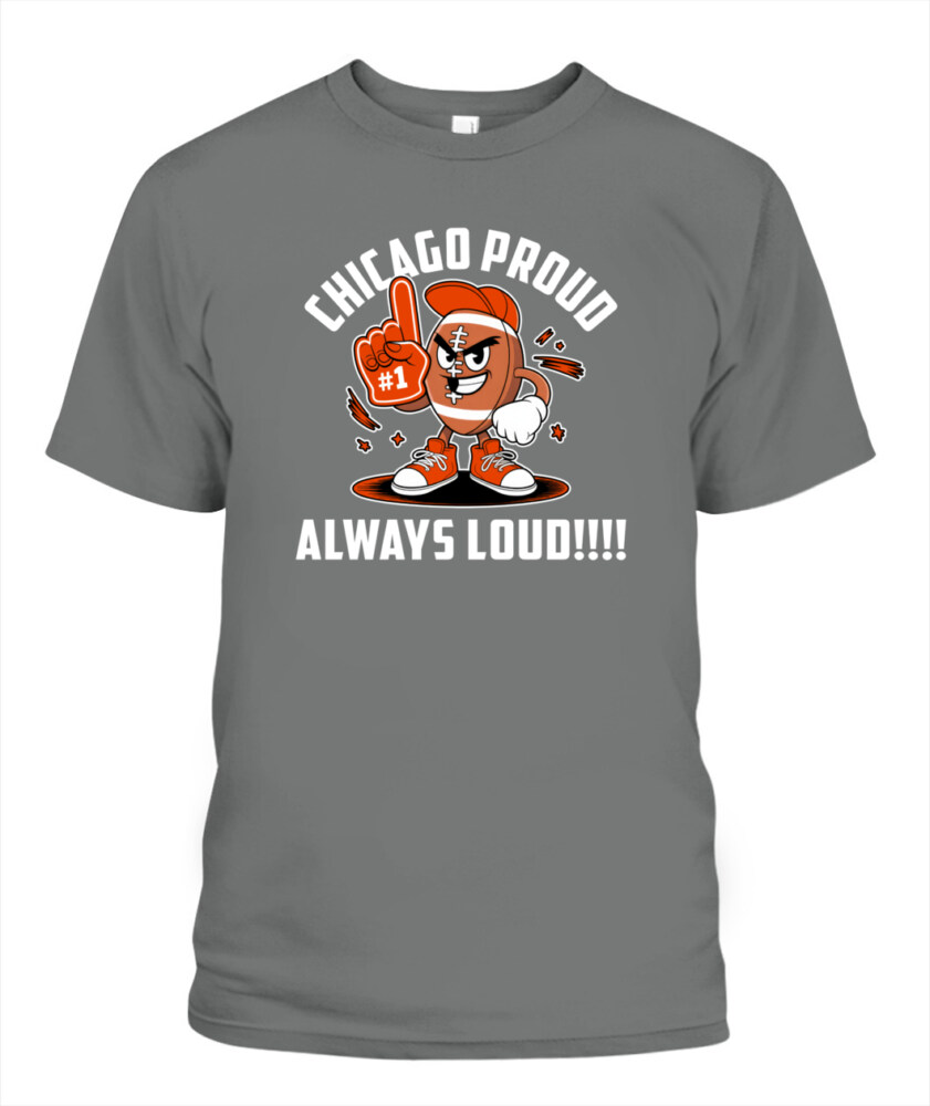 Weprintee Chicago Proud 2D Classic Unisex T-Shirt NEW147319