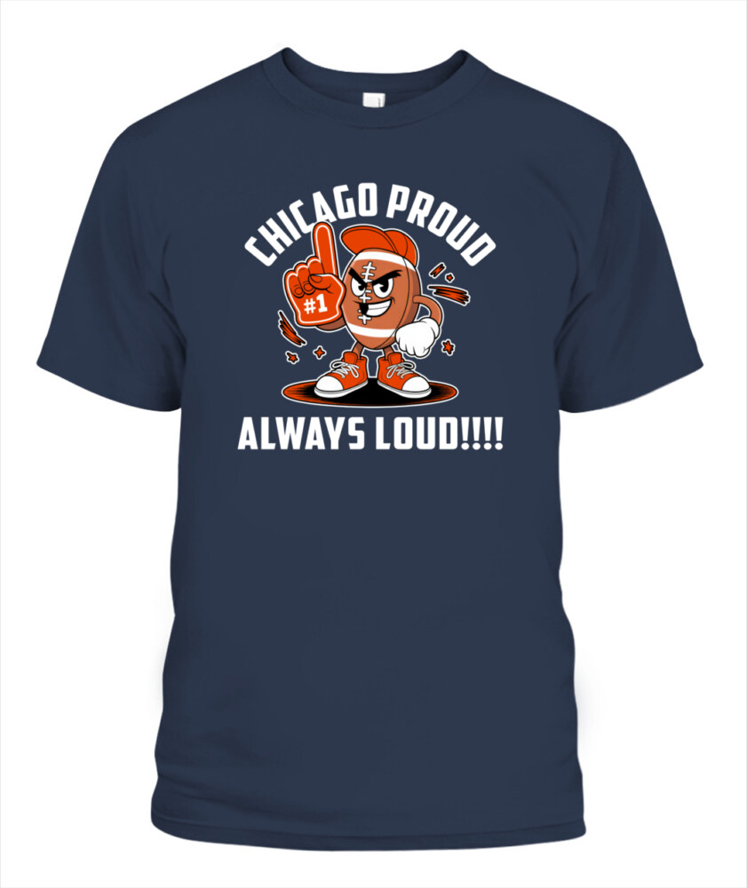 Weprintee Chicago Proud 2D Classic Unisex T-Shirt NEW147319