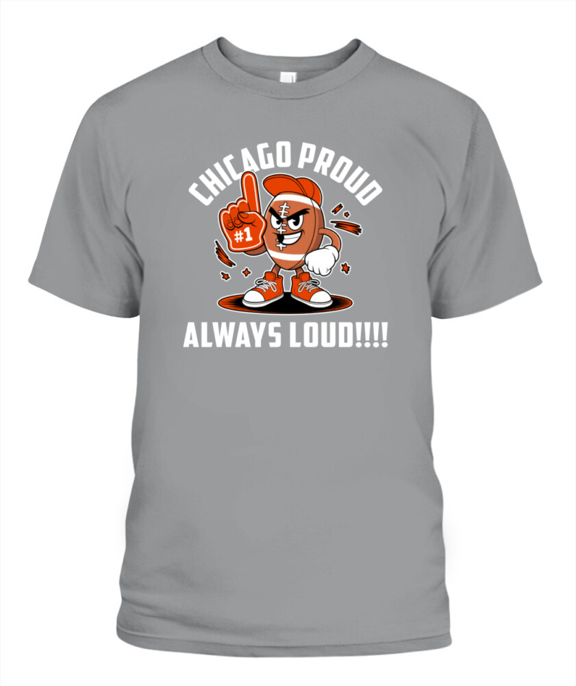 Weprintee Chicago Proud 2D Classic Unisex T-Shirt NEW147319