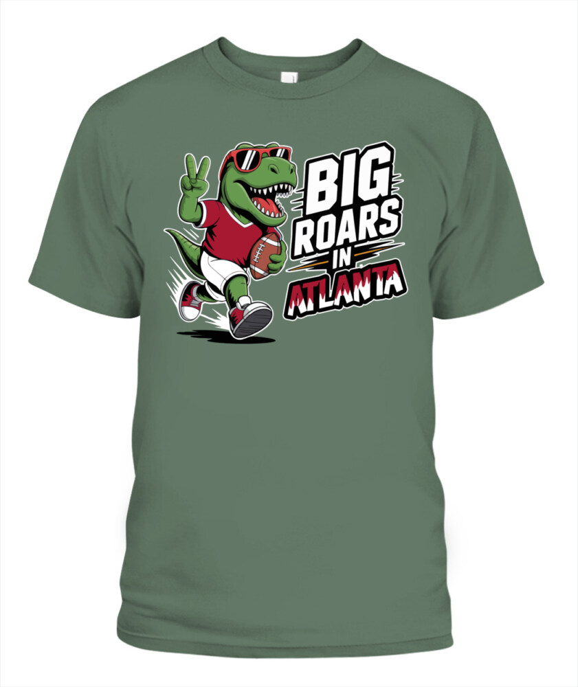 Weprintee Big Roars In Atlanta 2D Classic Unisex T-Shirt NEW147529