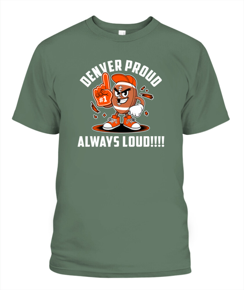 Weprintee Denver Proud 2D Classic Unisex T-Shirt NEW147307