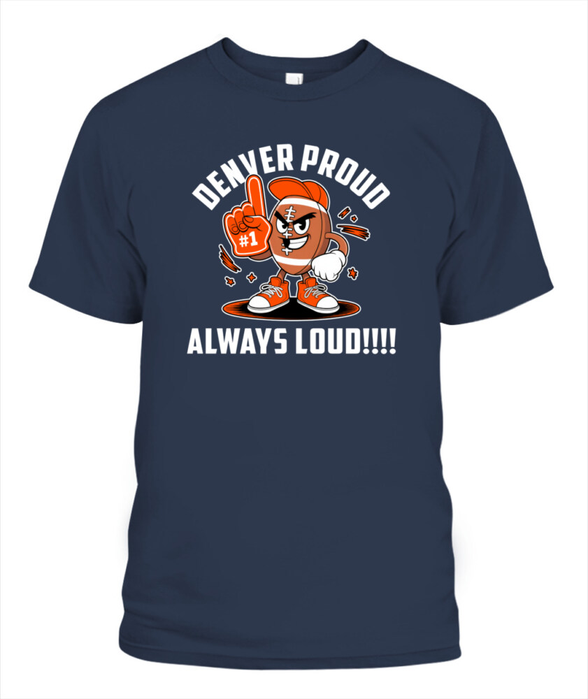 Weprintee Denver Proud 2D Classic Unisex T-Shirt NEW147307