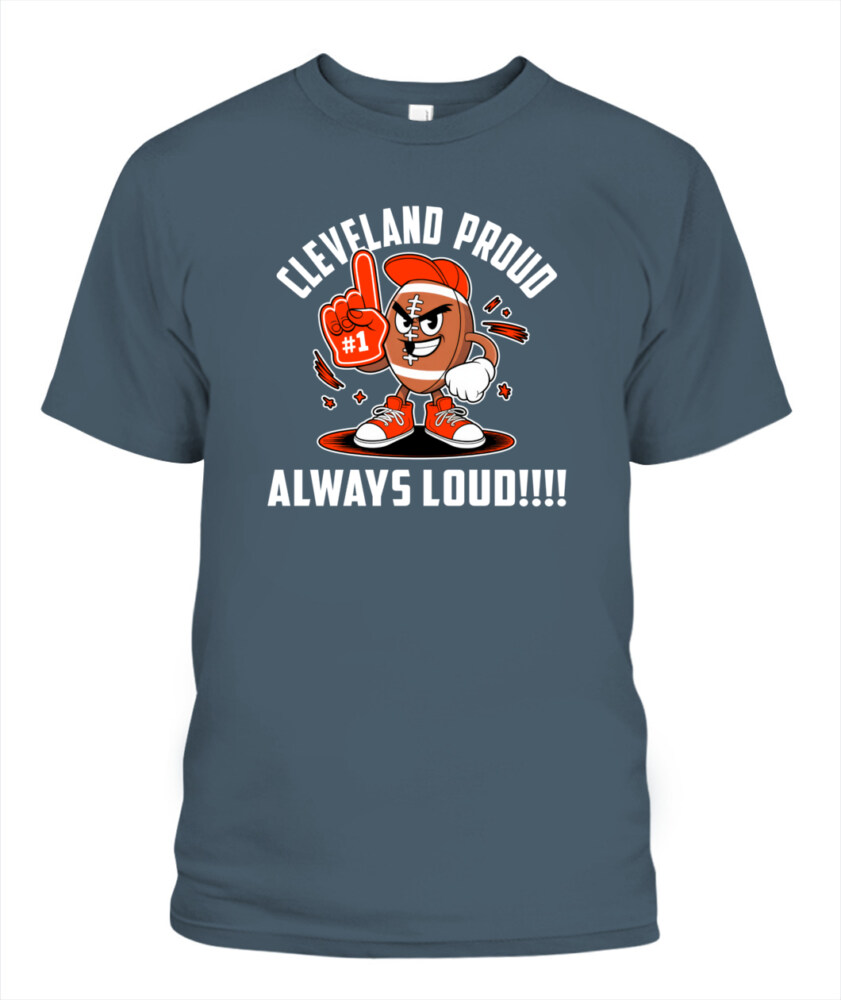 Weprintee Cleveland Proud 2D Classic Unisex T-Shirt NEW147304