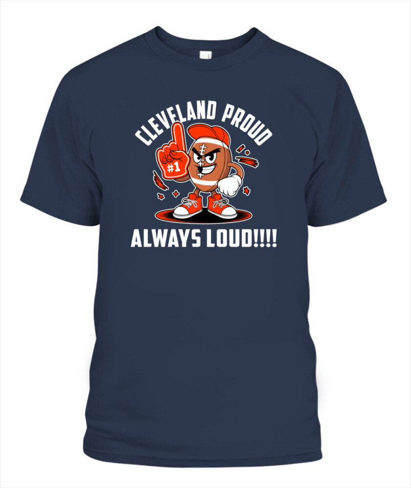 Weprintee Cleveland Proud 2D Classic Unisex T-Shirt NEW147304