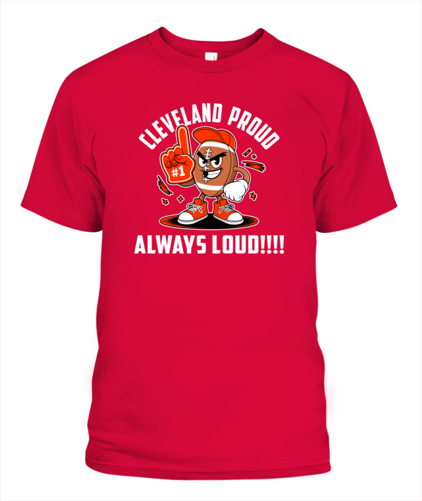 Weprintee Cleveland Proud 2D Classic Unisex T-Shirt NEW147304