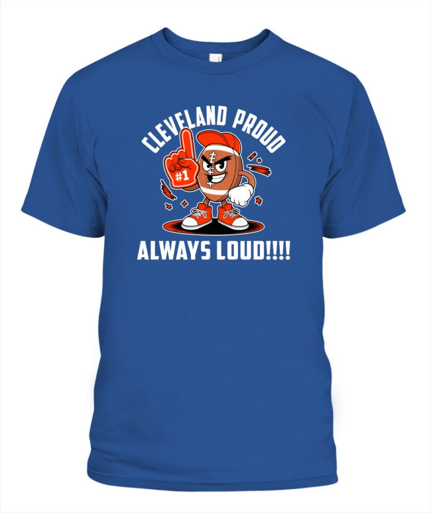 Weprintee Cleveland Proud 2D Classic Unisex T-Shirt NEW147304
