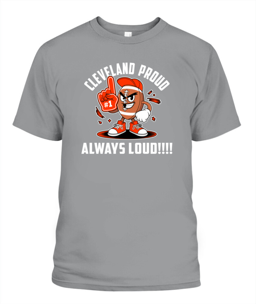Weprintee Cleveland Proud 2D Classic Unisex T-Shirt NEW147304