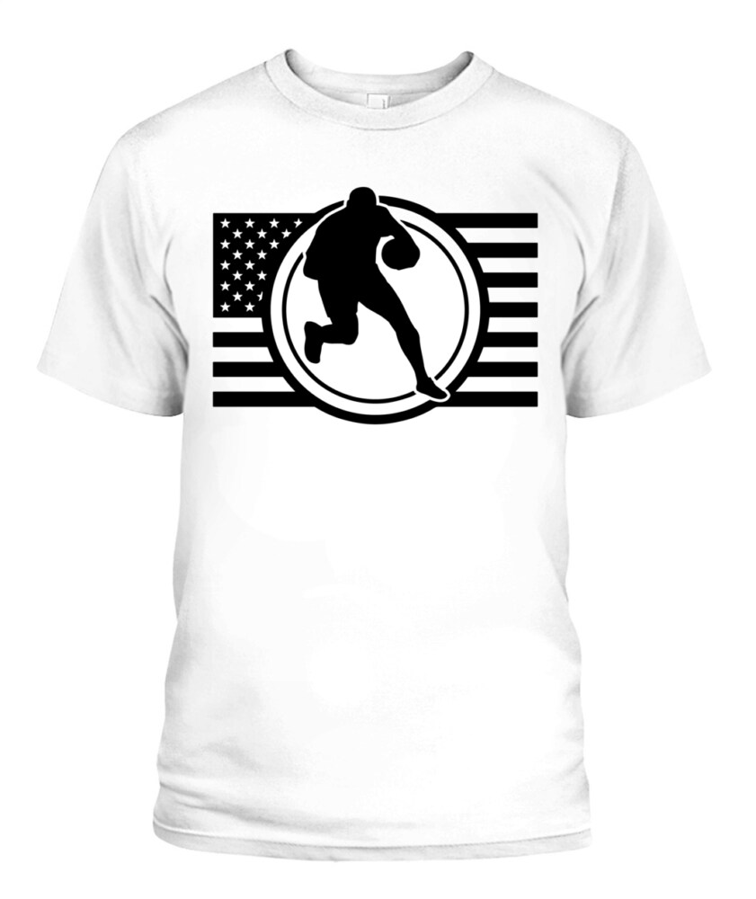 American Flag Rugby Shirt – Unisex T-Shirt & Tank Top for USA Rugby Fans and Players
