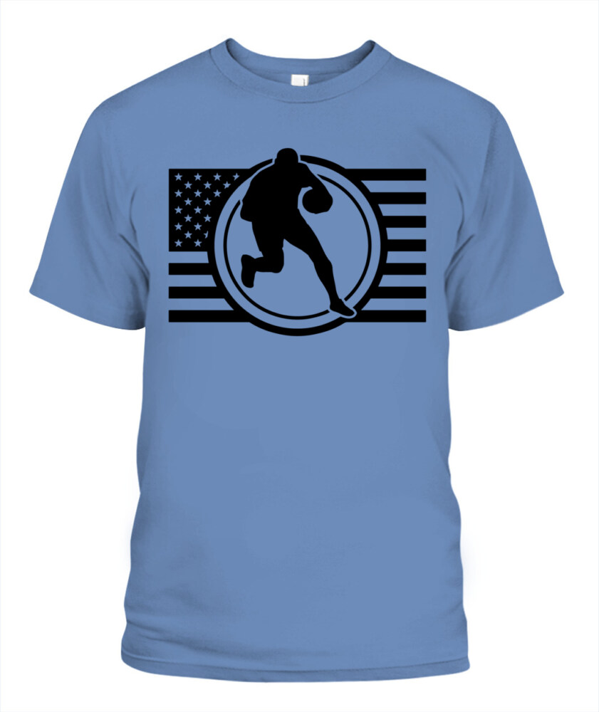 American Flag Rugby Shirt – Unisex T-Shirt & Tank Top for USA Rugby Fans and Players
