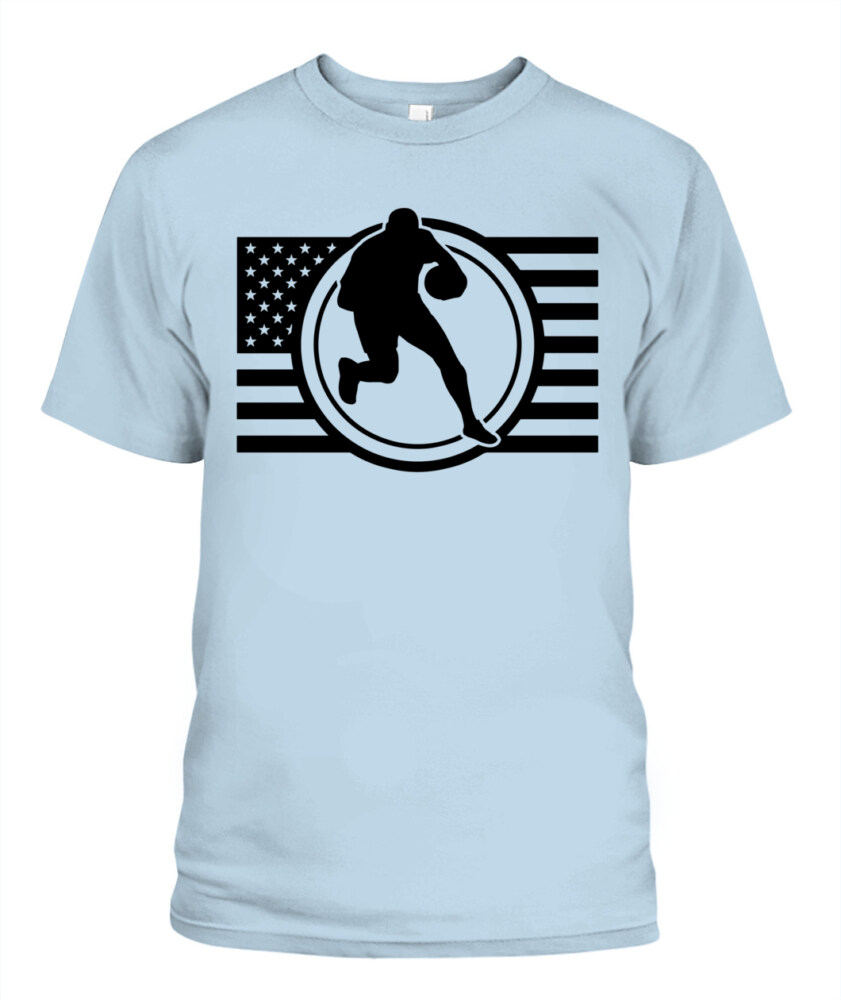 American Flag Rugby Shirt – Unisex T-Shirt & Tank Top for USA Rugby Fans and Players