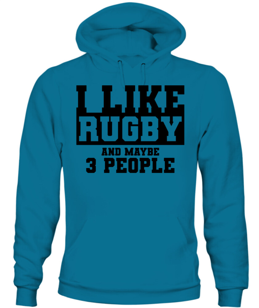 Unisex Rugby Player Hoodie Sweatshirt – Vintage Sports Graphic Pullover for Fans & Athletes